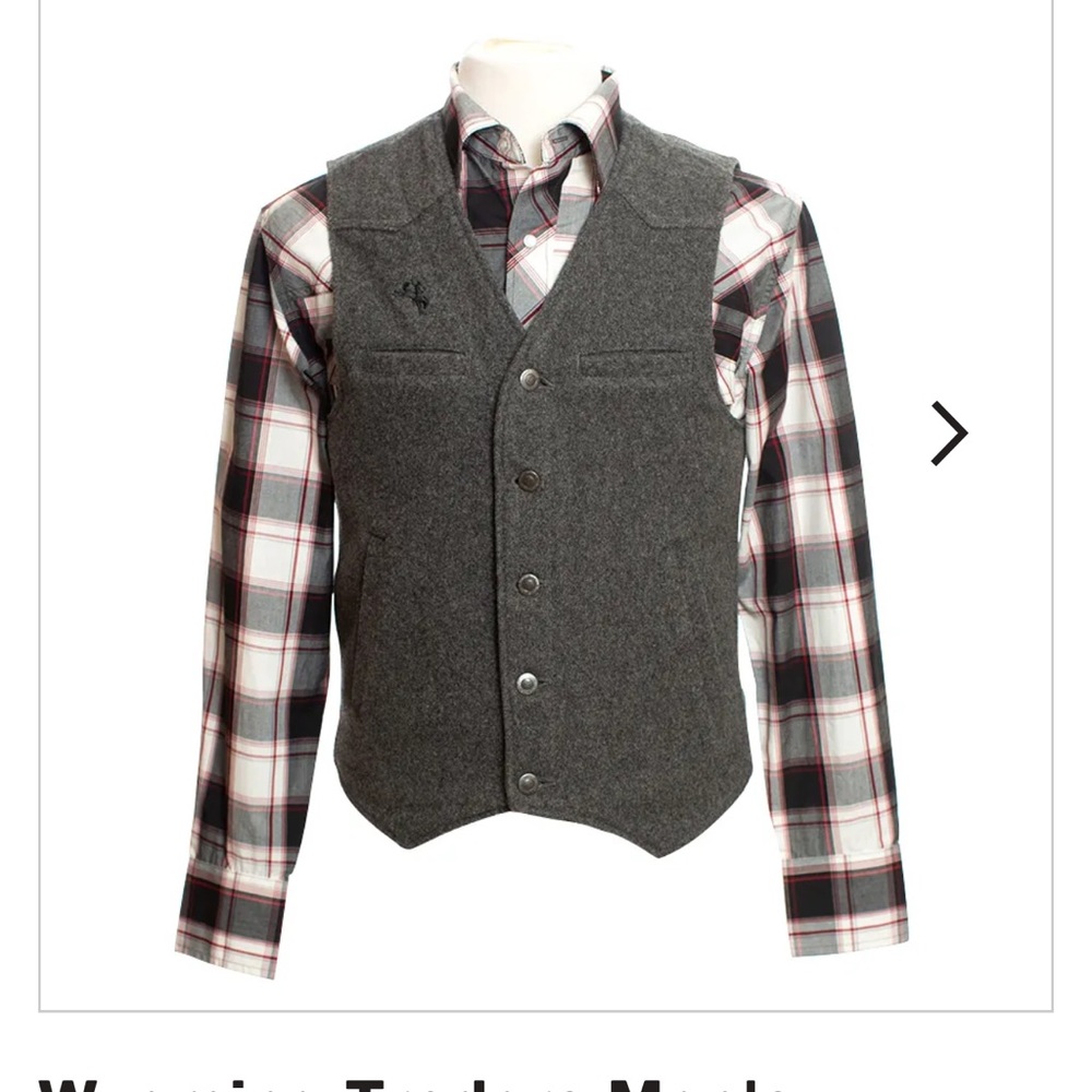 Wyoming Traders Men's Wyoming Wool Vest